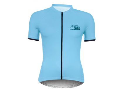 FORCE dres CHARM dámsky krátky rukáv, svetlo-modrý