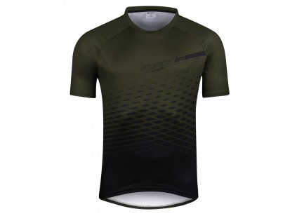 Force dres mtb angle, krátky rukáv, army