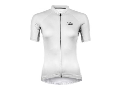 FORCE dres PURE dámsky krátky rukáv, biely