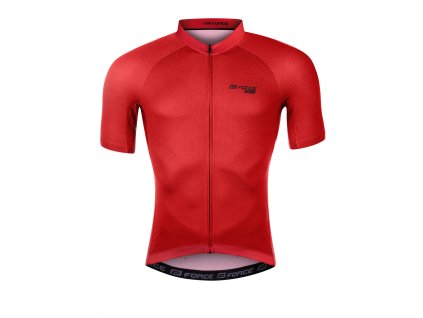 FORCE dres PURE krátky rukáv, červený