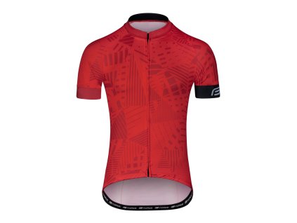 Force dres shard krátky rukáv, červený