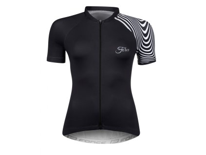 FORCE dres STREAM dámsky krátky rukáv, čierny