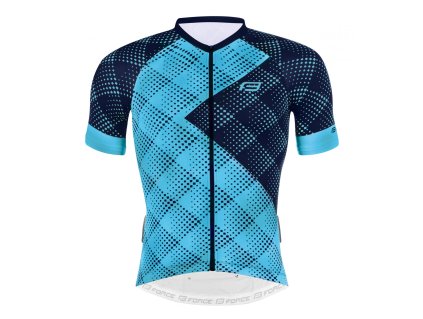 Force dres vision krátky rukáv, modrý