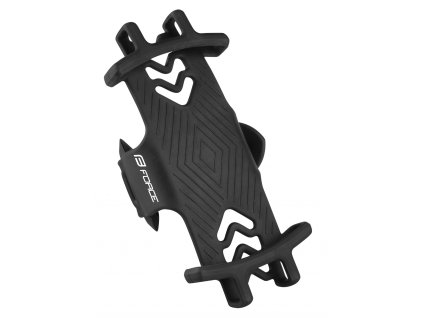 Force držiak telefónu na predstavec, silikón čierny