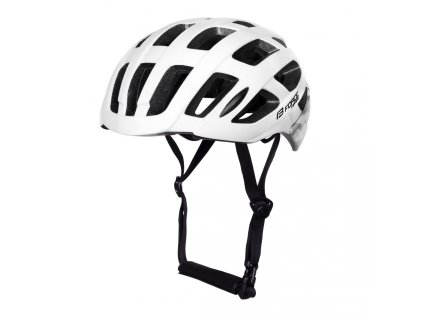 FORCE HAWK prilba na bicykel, bielo-čierna