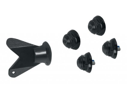 FORCE hroty na MTB tretry 4ks čierne + kľúč