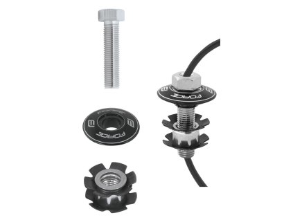 67710 1 force jezko riadenie s dierou bmx 1 1 8 al cierny