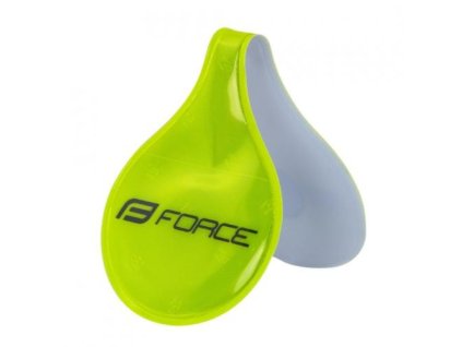 FORCE klip reflexný na odev 3M, magnetický