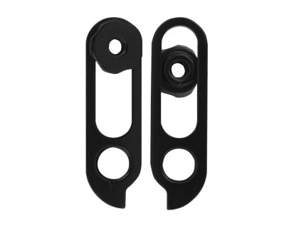 FORCE koncovka rámu univerzálna, Al, čierna