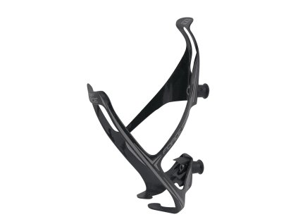 FORCE košík na fľaše karbónový 18g, čierno-šedý