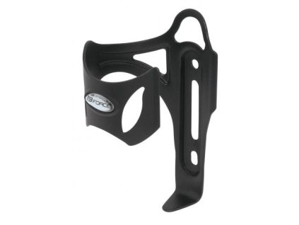 FORCE košík na fľaše SIDE Al, čierny matný