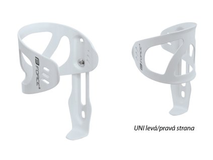 FORCE košík na fľaše UNI Al, biely lesklý