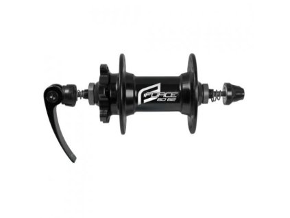 FORCE náboj predný na diskovú brzdu 6D-62, čierny