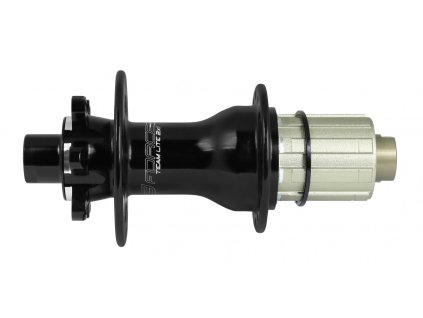 FORCE náboj zadný F.TEAM lite X12 6d kotúč, 28d, čierny