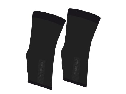 FORCE návleky na kolená BREEZE pletené, čierne