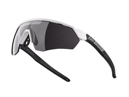 FORCE okuliare ENIGMA bielo-čierne matné, čierne sklá