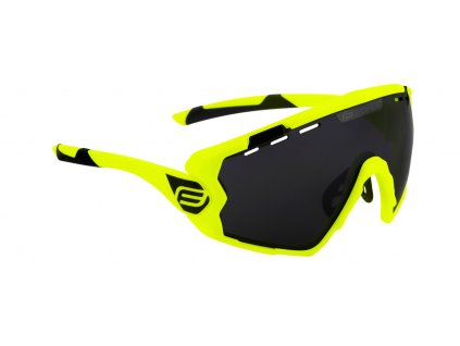 FORCE okuliare OMBRO fluo matné, čierne laser sklá