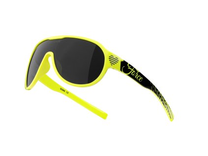 FORCE okuliare ROSIE dámske, fluo-čierne, čierne sklá