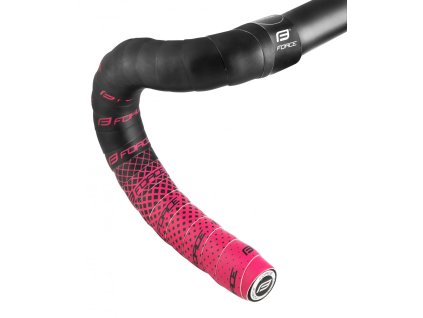 FORCE omotávka EVA DUAL, čierno-ružová