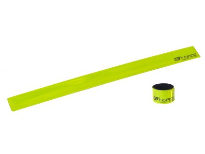 FORCE pásik samonavíjací 38 cm, žltý