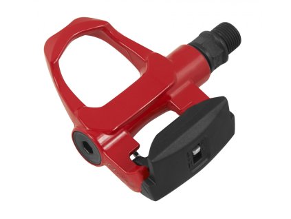 FORCE pedále nášľapné cestné + zarážky, červené