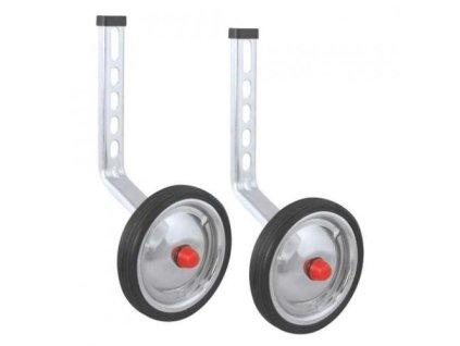 FORCE pomocné - balančné kolieska 12-20" UNI, chrom + PVC