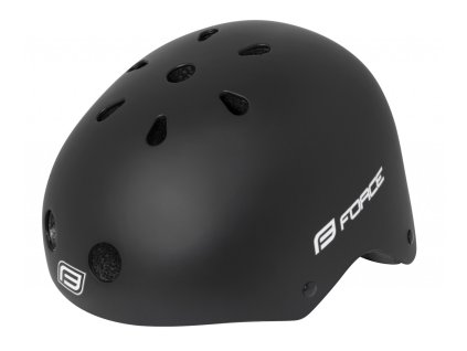 FORCE prilba BMX, čierna matná
