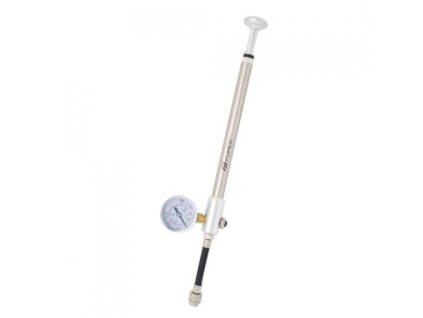 FORCE pumpa SHOCK na odpružené vidlice, strieborná