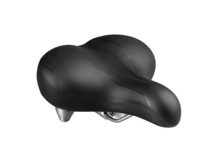 FORCE sedlo NOVA2 UNI s pružinou, čierne