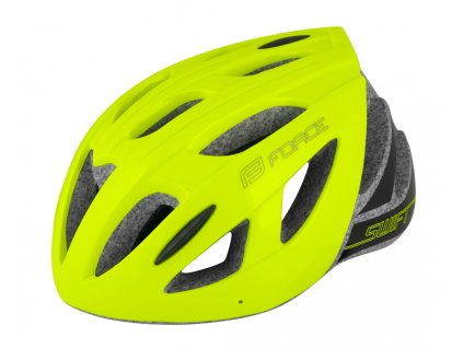FORCE SWIFT prilba na bicykel, fluo