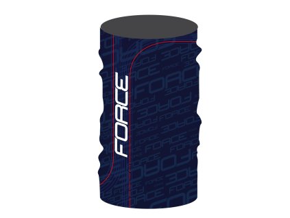 FORCE šatka multifunkčná leto, modrá, UNI