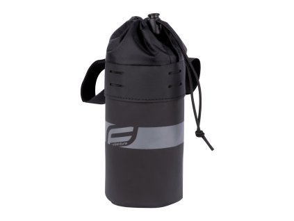 FORCE taška na riadítka, na fľašu ADVENTURE, čierna