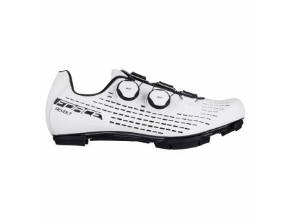 FORCE tretry MTB REVOLT CARBON, biele