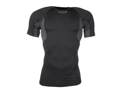 Force tričko funkčné breeze krátky rukáv, šedé
