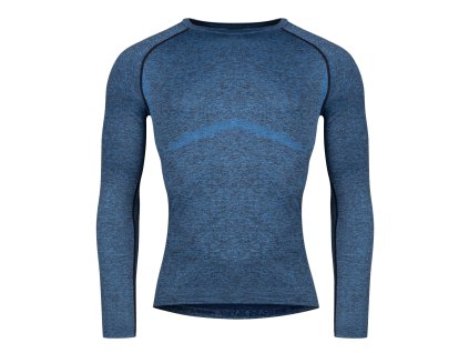 FORCE tričko funkčné SOFT dlhý rukáv, modré