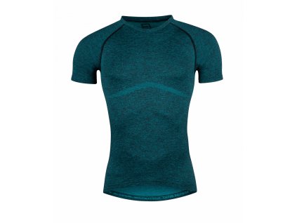 FORCE tričko funkčné SOFT krátky rukáv, petrolejové