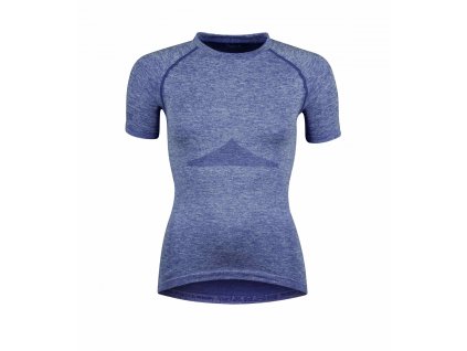 FORCE tričko funkčné SOFT LADY krátky rukáv, modré