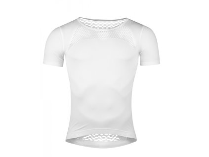 Force tričko funkčné summer, krátky rukáv, biele