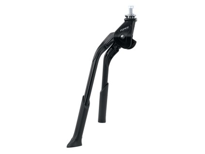FORCE TWO 24-28" Al 2-nohý stojan na bicykel pod rám + protikus, čierny