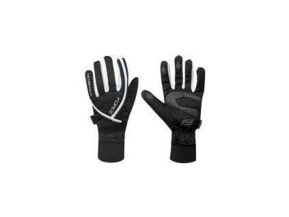 FORCE zimné rukavice ULTRA TECH, čierno-biele
