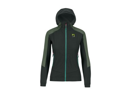 Karpos ALAGNA PLUS EVO skialpinistická bunda, dámska, thyme/black sand