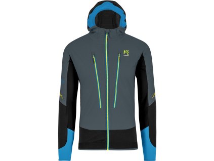 Karpos ALAGNA PLUS EVO skialpinistická bunda, pánska, dark slate/black