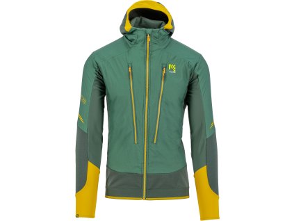 Karpos ALAGNA PLUS EVO skialpová bunda, borovicová/tmavozelená