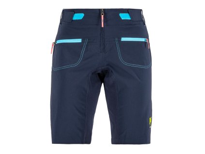 Karpos Ballistic Evo Dámske Kraťasy tmavomodré/tyrkysové