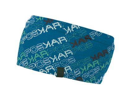 Karpos COPPOLO Merino čelenka modrá/svetlozelená