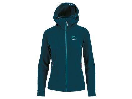 Karpos Easyfrizz Dámska Mikina modrá/tyrkysová