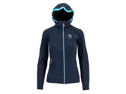 Karpos Easyfrizz Dámska Mikina tmavomodrá/tyrkysová