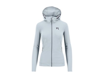 Karpos EASYFRIZZ FULL-ZIP dámska mikina s kapucňou skywriting/ombre blue