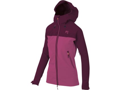 Karpos JORASSES PLUS outdoorová bunda, dámska, ružová/bordová