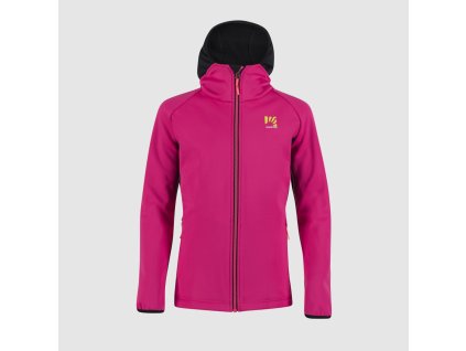 Karpos LAVAREDO KID WINTER outdoorová bunda, detská, ružová/čierna